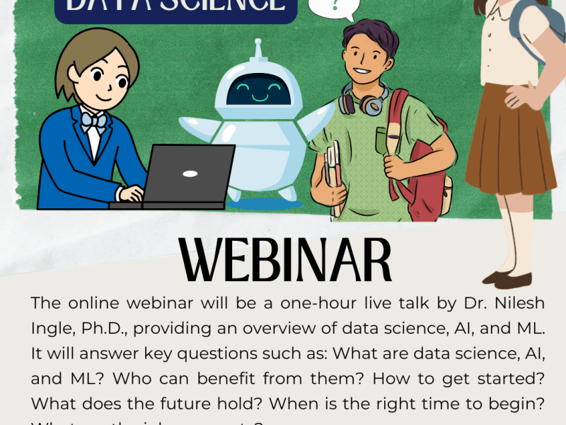 Webinar: What is Data Science, AI,&nbsp;ML?